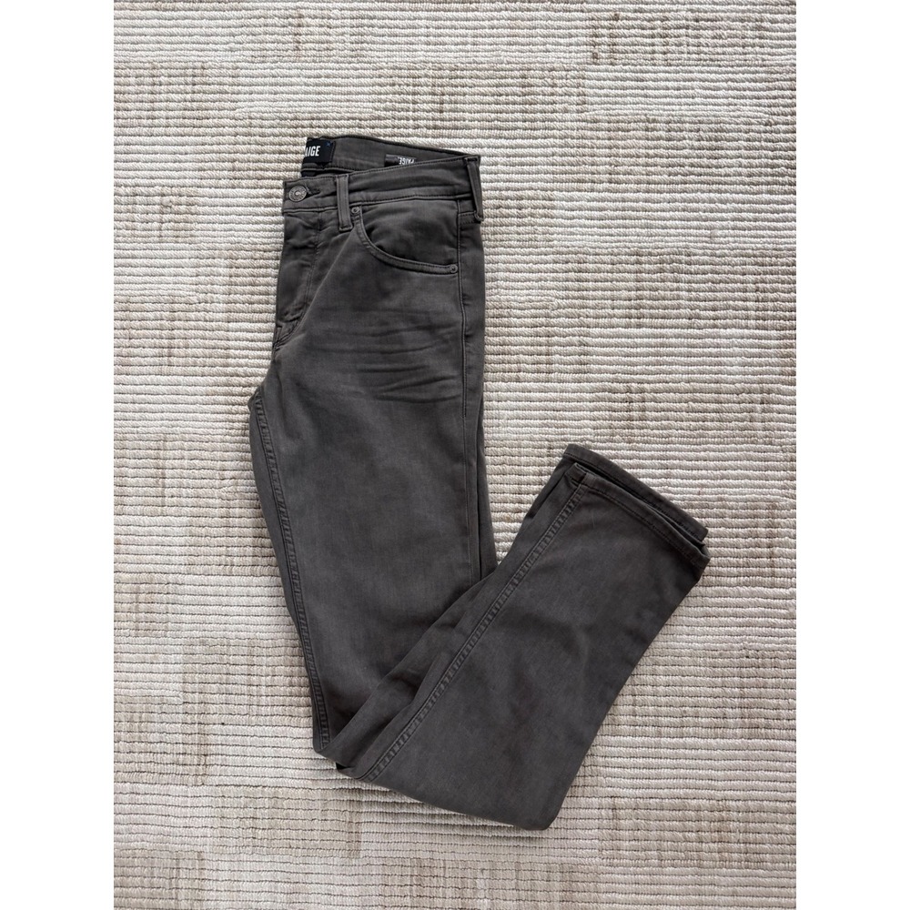 Paige Volcanic Ash Vintage Slim Straight Leg Jeans Grey Size 30 M653799-B965